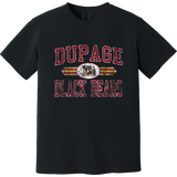Dupage Black Bears Heavyweight Ring Spun Tee
