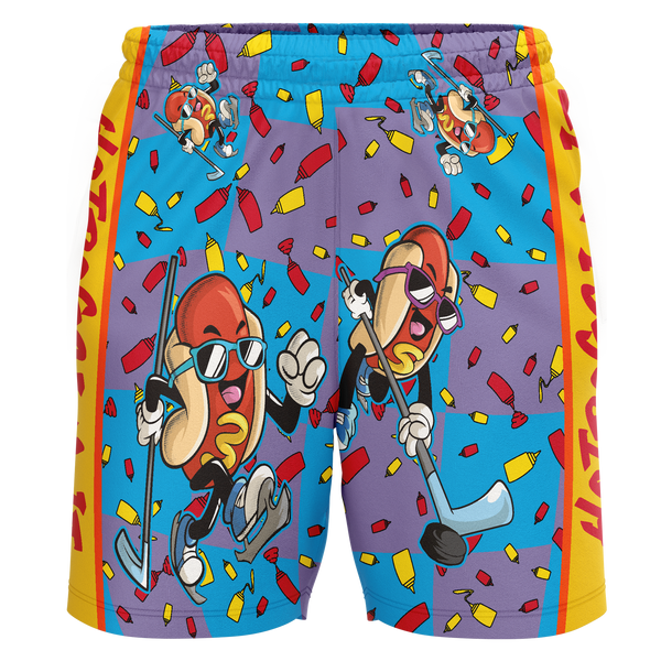 Allegheny Badgers Hot Dog Youth Workout Wear Shorts