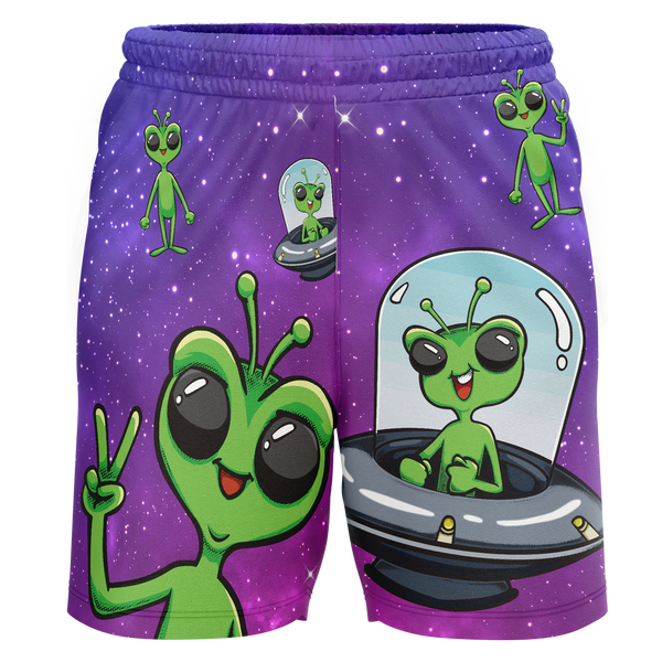 Allegheny Badgers Alien Youth Workout Wear Shorts