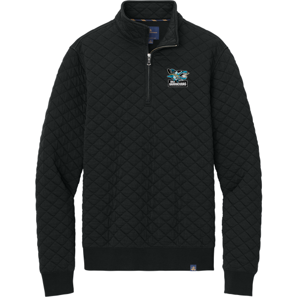 Boca Barracudas Brooks Brothers Diamond Quilt 1/4-Zip