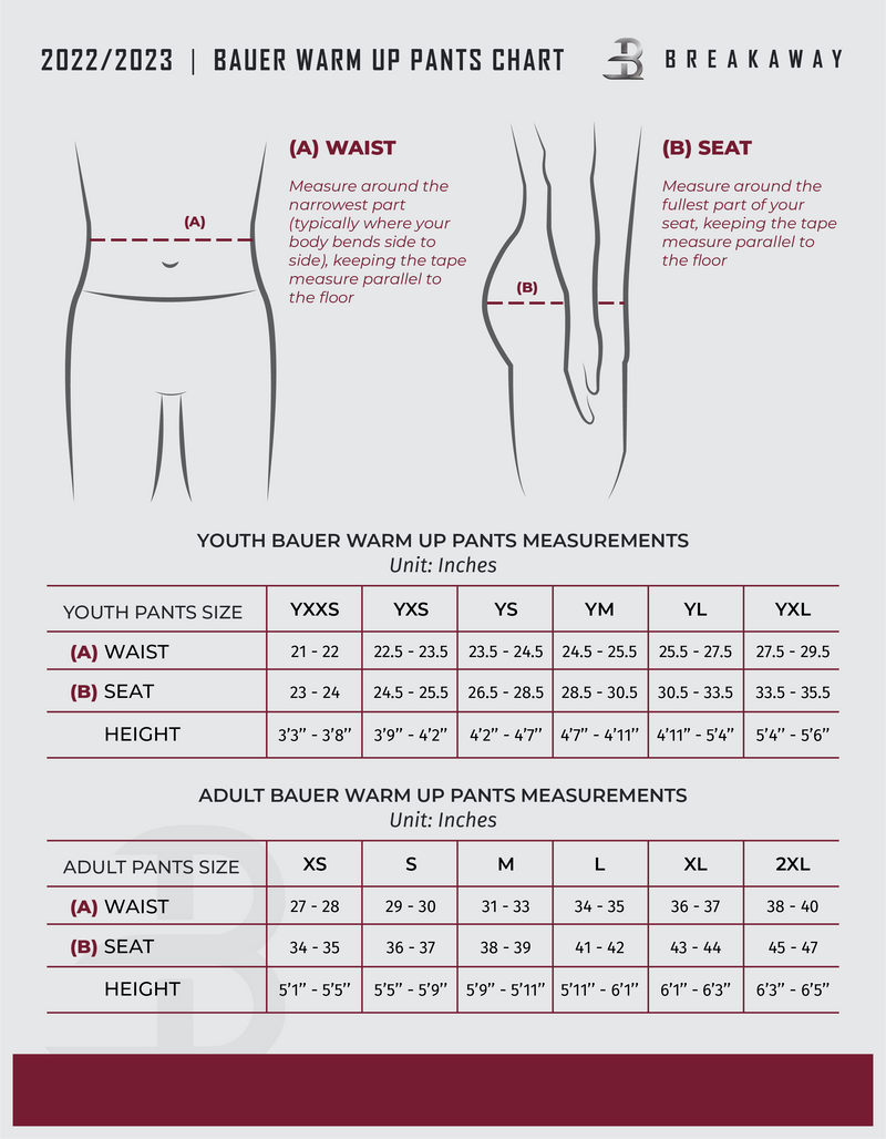 Adult Bauer S24 Lightweight Pants (North Park)