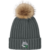 Woodbridge Wolfpack Faux Fur Pom Beanie