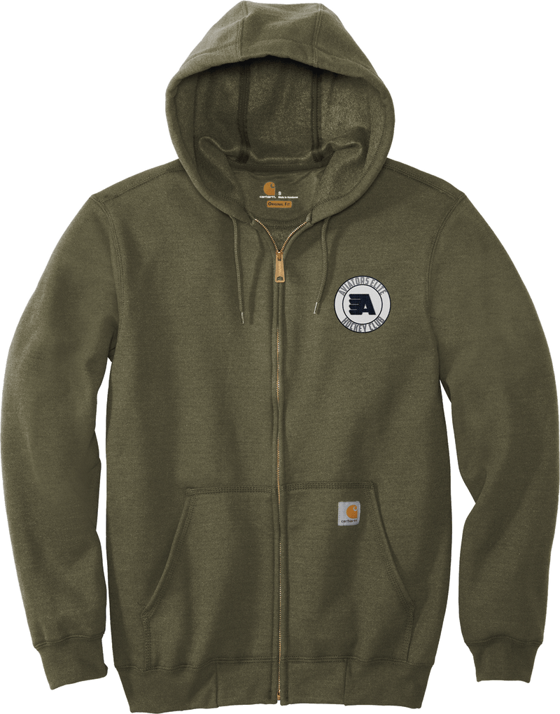 Aspen Aviators Carhartt Midweight Hooded Zip-Front Sweatshirt