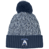 Chicago Bulldogs New Era Marled Knit Pom Beanie