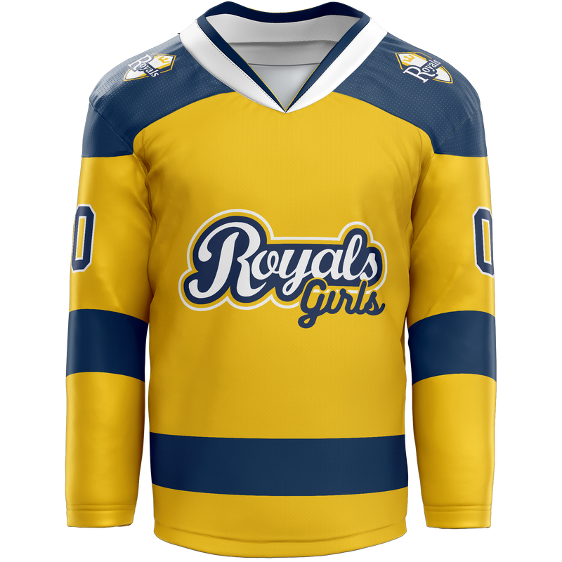 Royals Girls Adult Player Hybrid Jersey