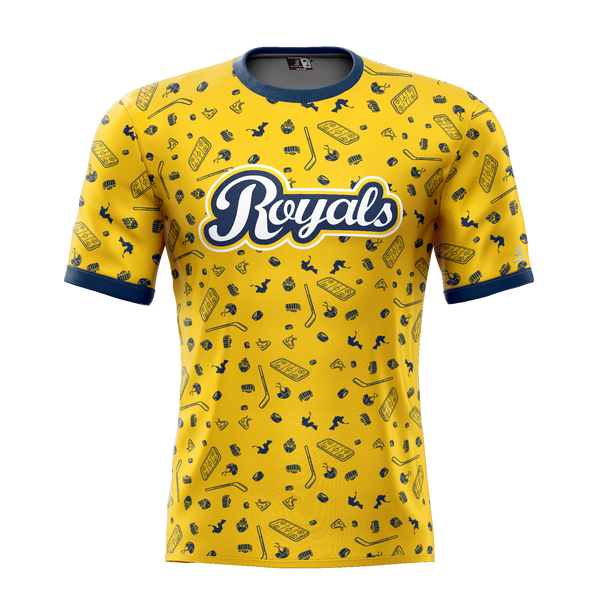 Royals Hockey Club Adult Sublimated Pattern Tee