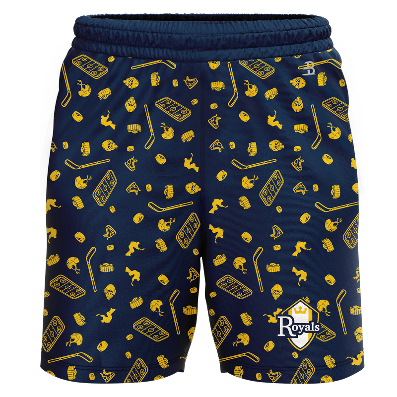 Royals Hockey Club Youth Sublimated Pattern Shorts