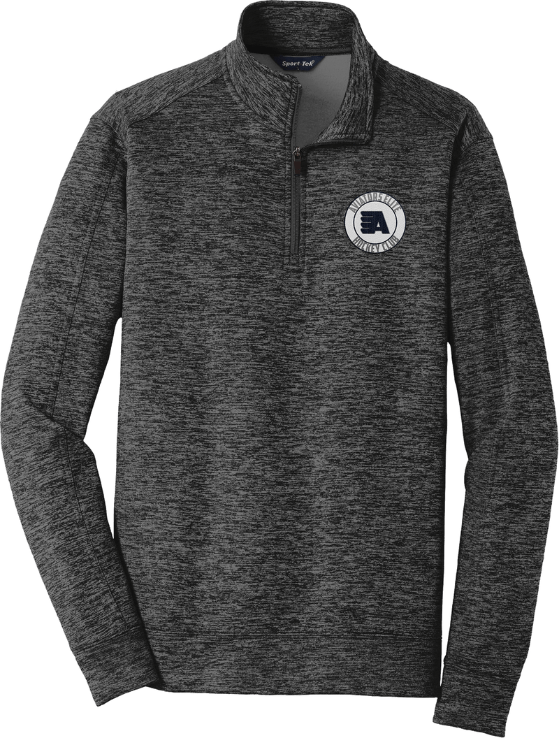 Aspen Aviators PosiCharge Electric Heather Fleece 1/4-Zip Pullover